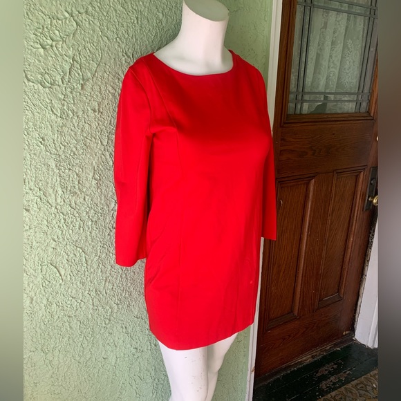 Red JCrew dress - Picture 4 of 6